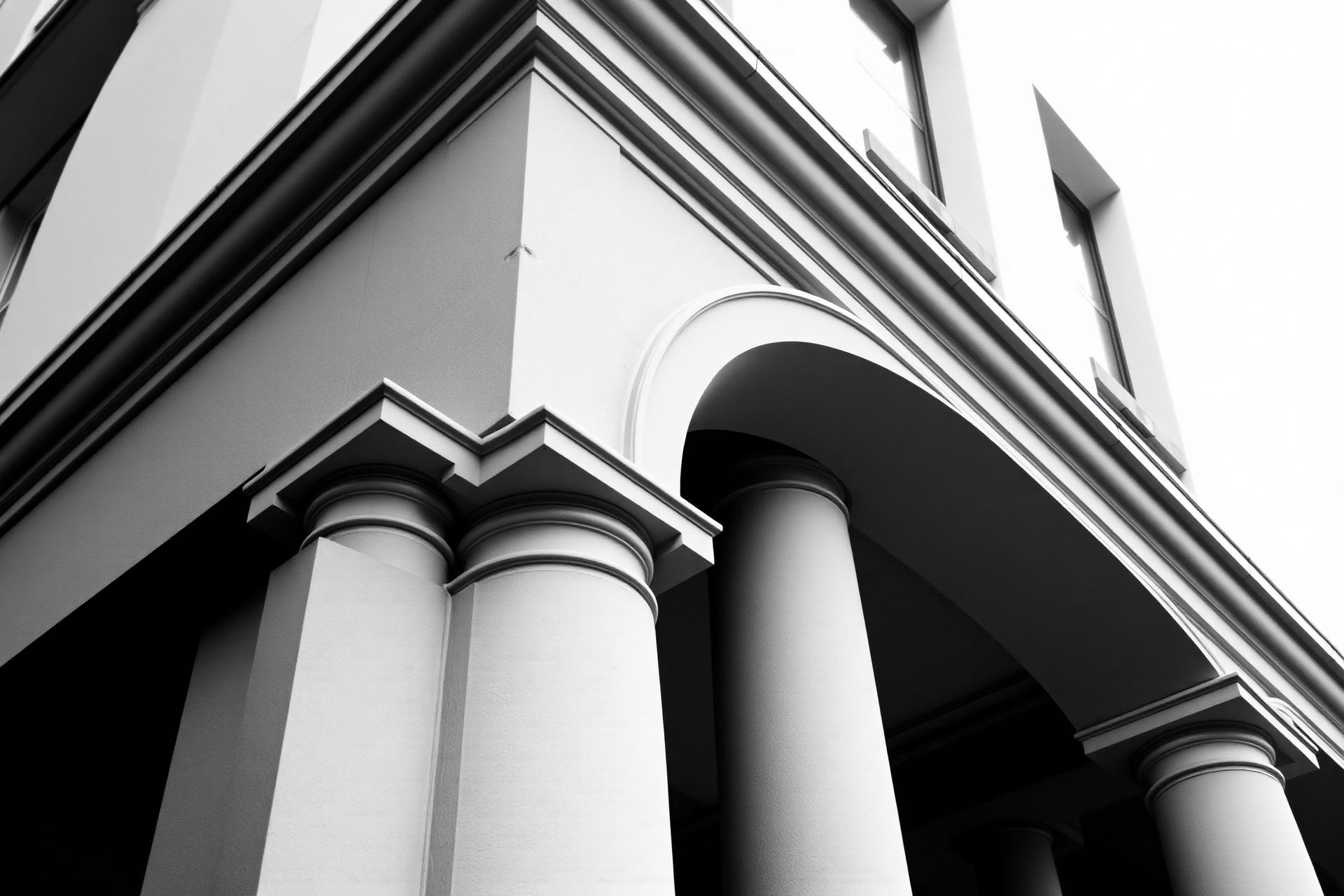 Classical architectural columns